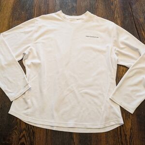 New Balance Men's White Long Sleeve Shirt